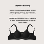 Support & Lift V-Neck Mesh Bra