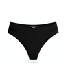 Seamless Knickers with Mesh Detail - Black