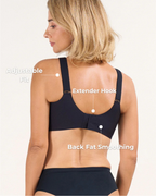 Wireless Support & Lift V-Neck Mesh Bra