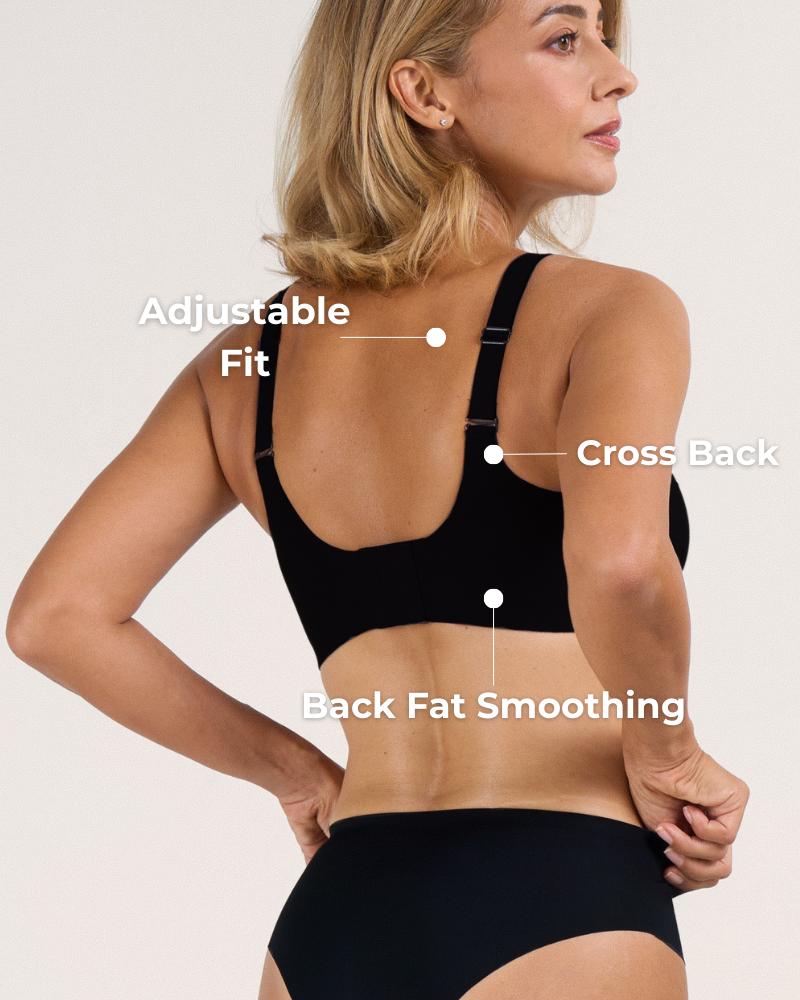 Seamless Full Coverage Scalloped Wireless Jelly Bra