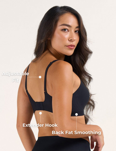 Seamless Scalloped Wireless Jelly Bra