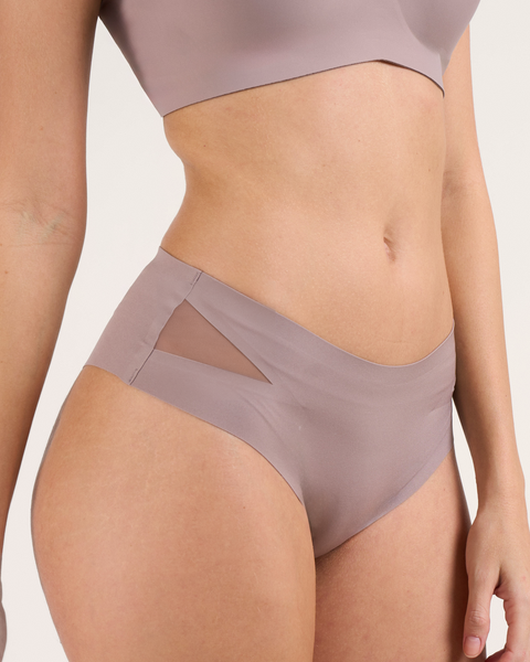 Seamless Knickers with Mesh Detail